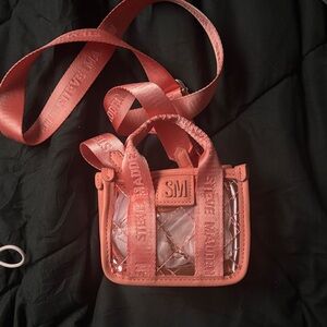 Steve Madden Pink Mini Tote Bag